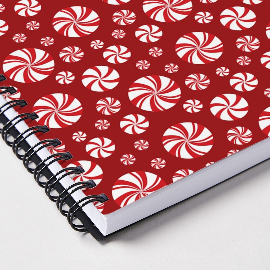 Nutcracker Peppermints On Red Notebook Shutterfly