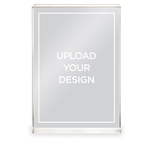 Upload Your Own Design Portrait Acrylic Block, 5x7, Multicolor, multi