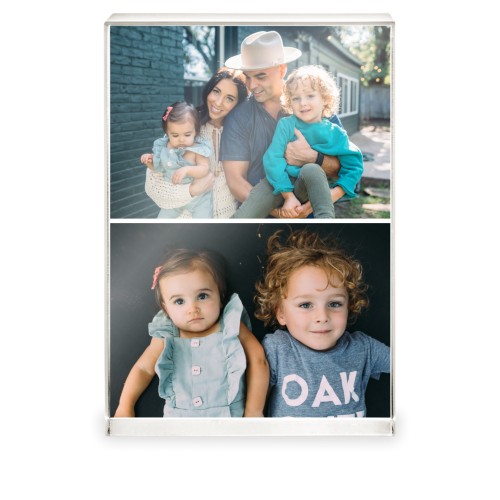 Gallery of Two Vertical Acrylic Block, 5x7, Multicolor, multi