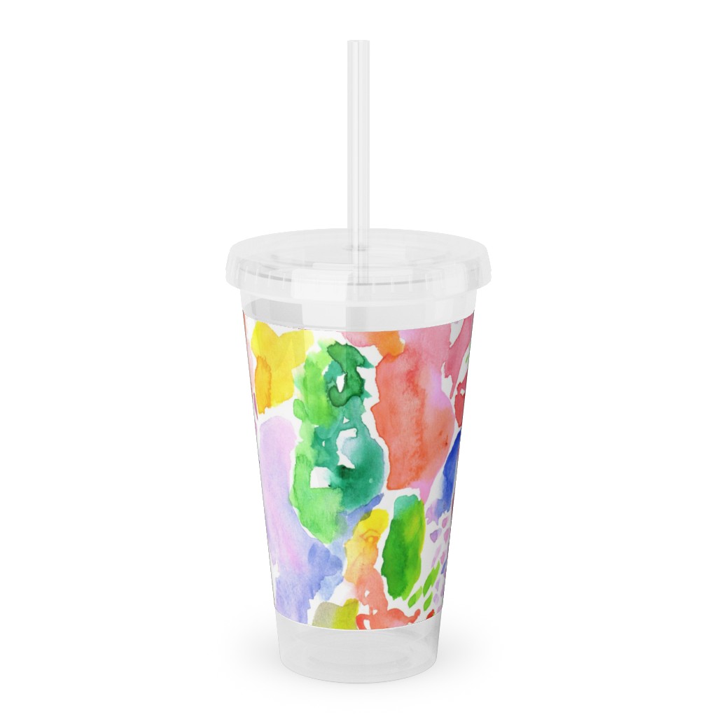 Photo Gallery Acrylic Tumbler with Straw by Shutterfly