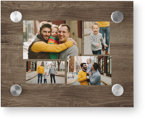 Connect Four Wall Art, Single piece, Acrylic, 8x10, Brown, brown