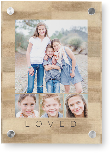 Four Real Wall Art, Single piece, Acrylic, 10x14, Beige, khaki