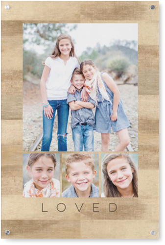 Four Real Wall Art, Single piece, Acrylic, 24x36, Beige, khaki