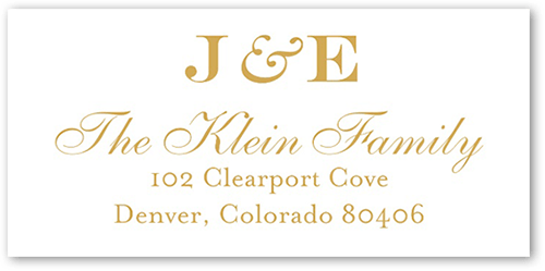 Fancy Address Labels