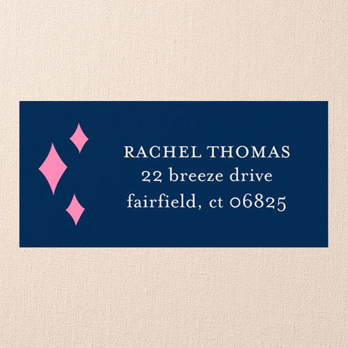 Bold Bliss Address Label, Pink, Address Label, Matte, Blush