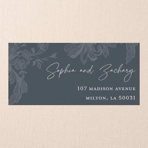 Lace Shadow Address Label by Hello Little One Shutterfly