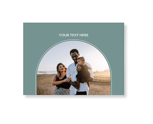 Wide Arch Art Print, No Frame, Signature Card Stock, 5x7cedar