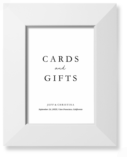 Cards and Gifts Signage Art Print