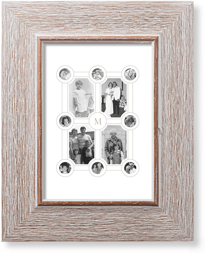 Vintage Family Tree Art Print, Rustic, Signature Card Stock, 5x7white
