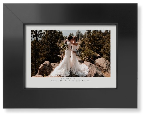 Text Gallery of One Art Print, Black, Signature Card Stock, 5x7multi