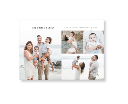 Simple Collage Art Print, -No Frame-Black-Signature Card Stock-5x7