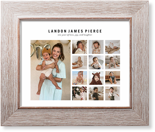 Gallery of Thirteen Memories Art Print, Rustic, Signature Card Stock, 8x10, Multicolor, multi