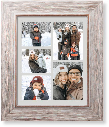 Gallery of Five Portrait Art Print, Rustic, Signature Card Stock, 8x10, Multicolor, multi