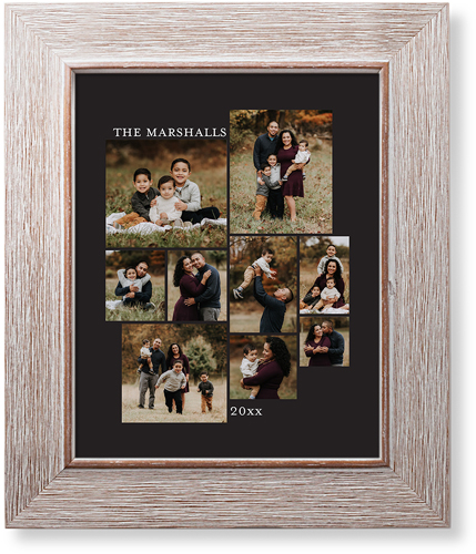 Gallery of Nine Portrait Art Print, Rustic, Signature Card Stock, 8x10, Multicolor, multi