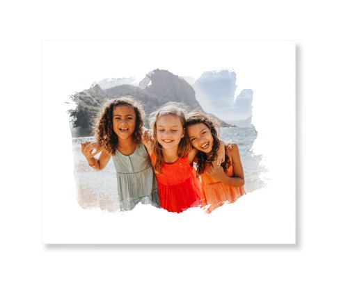 Brushed Moments Landscape Art Print, -No Frame-White-Signature Card Stock-8x10