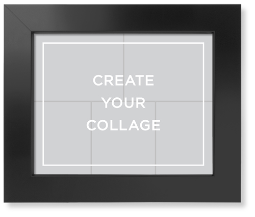 Create a Collage Art Print, -Black-Multicolor-Signature Card Stock-8x10