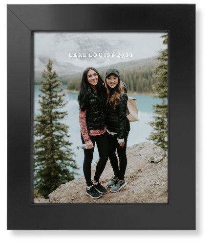 Photo Gallery Portrait Art Print, -Black-Multicolor-Signature Card Stock-8x10