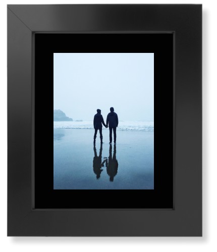 Gallery of One Border Art Print, -Black-Multicolor-Signature Card Stock-8x10