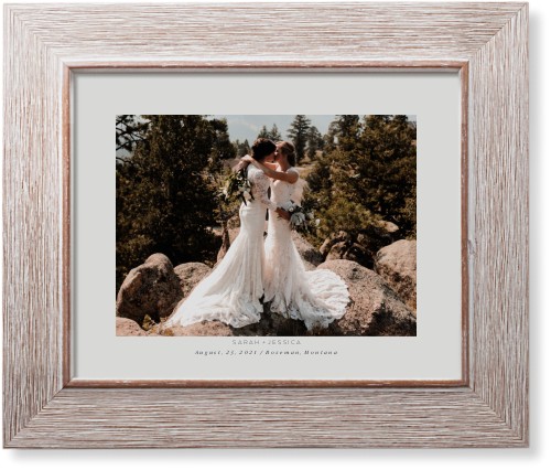 Text Gallery of One Art Print, Rustic, Signature Card Stock, 8x10multi