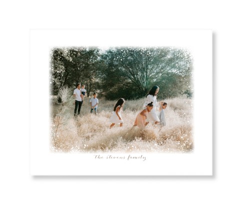 Bokeh Border Art Print