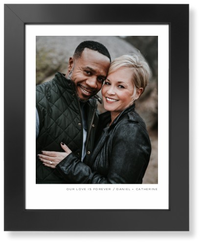 Modern Gallery Portrait Art Print, Black, Signature Card Stock, 11x14, Multicolor, multi