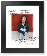 graduation quote art print