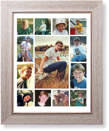 Hero Gallery of Thirteen Art Print, -Rustic-Multicolor-Signature Card Stock-11x14