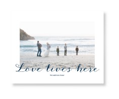 spread love script art print