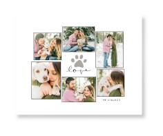 Rustic Paw Collage