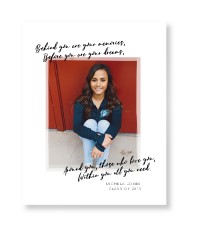 graduation quote art print