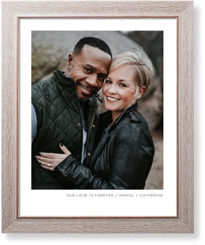 Modern Gallery Portrait Art Print, Rustic, Signature Card Stock, 16x20, Multicolor