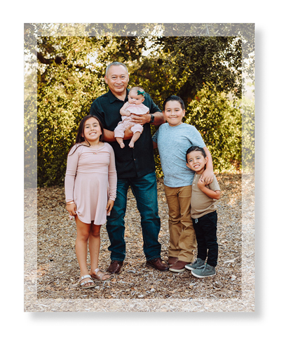 Transparent Border Portrait Art Print, -No Frame-White-Signature Card Stock-16x20