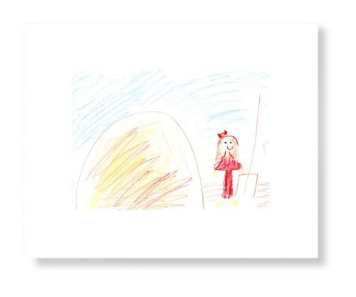Create Your Own Kids Art Art Print, -No Frame-Multicolor-Signature Card Stock-16x20