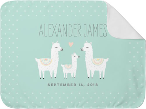 Llama baby blanket new arrivals