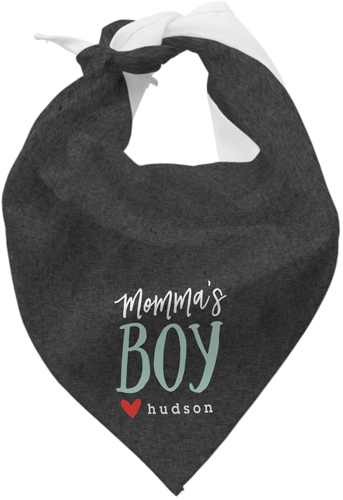 mama's boy dog bandana