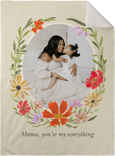 Floral Blankets For Holiday Gifts