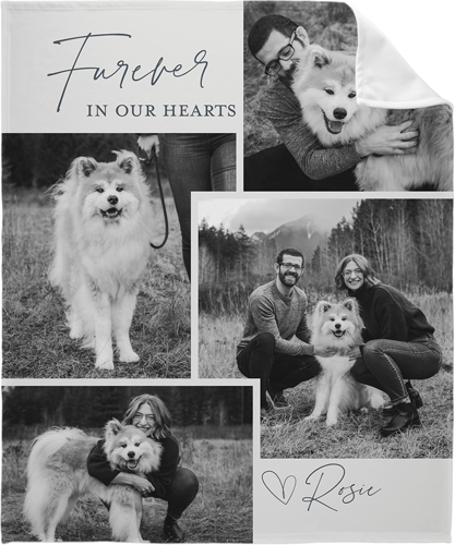 Personalized Pet Memorial Blanket