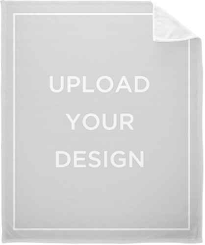 Upload Your Own Design Fleece Photo Blanket, Plush Fleece, 50x60, Multicolor