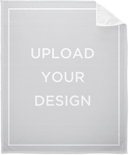 Upload Your Own Design Fleece Photo Blanket, Plush Fleece, 50x60, Multicolor
