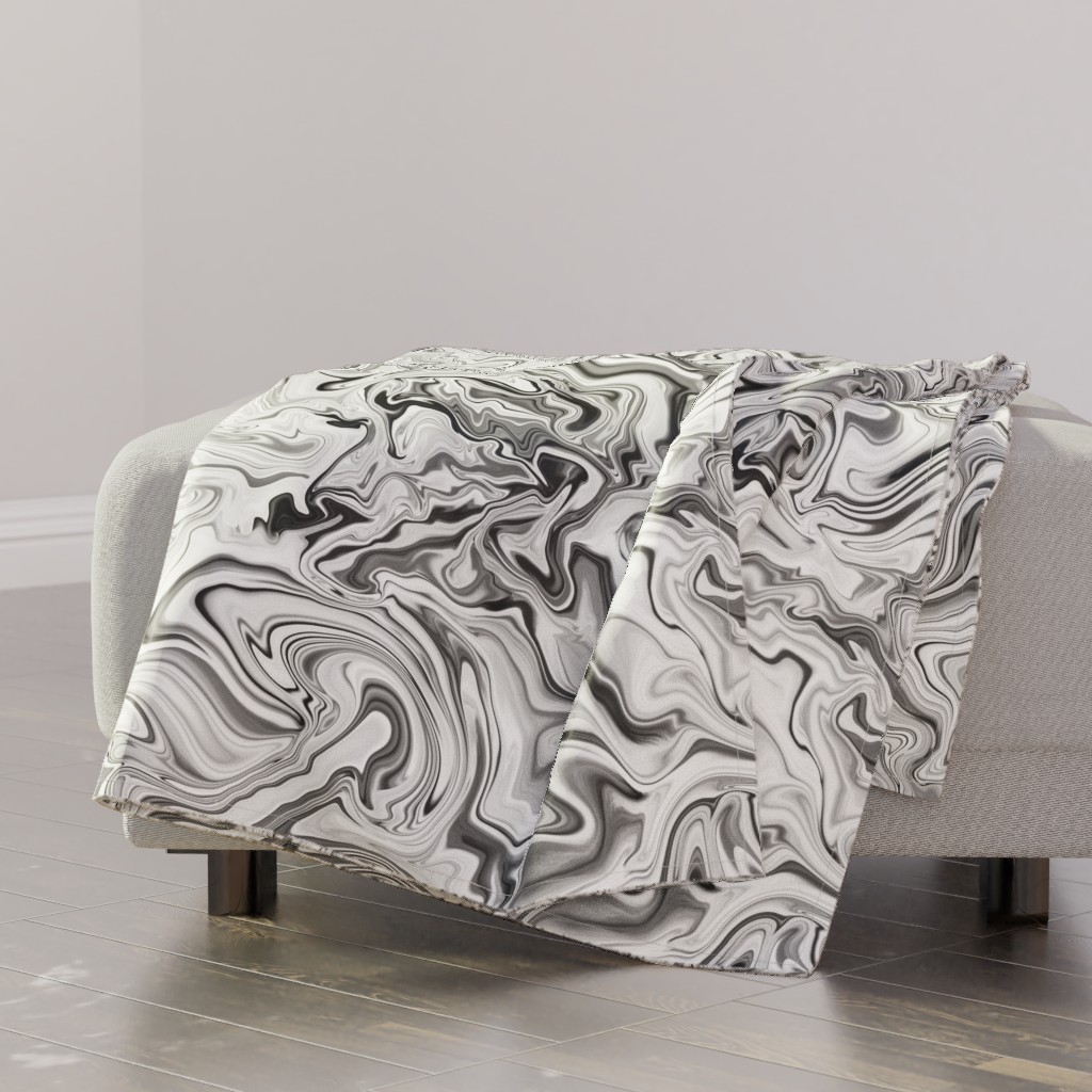 Love Spell Marble Black and White Blanket Shutterfly