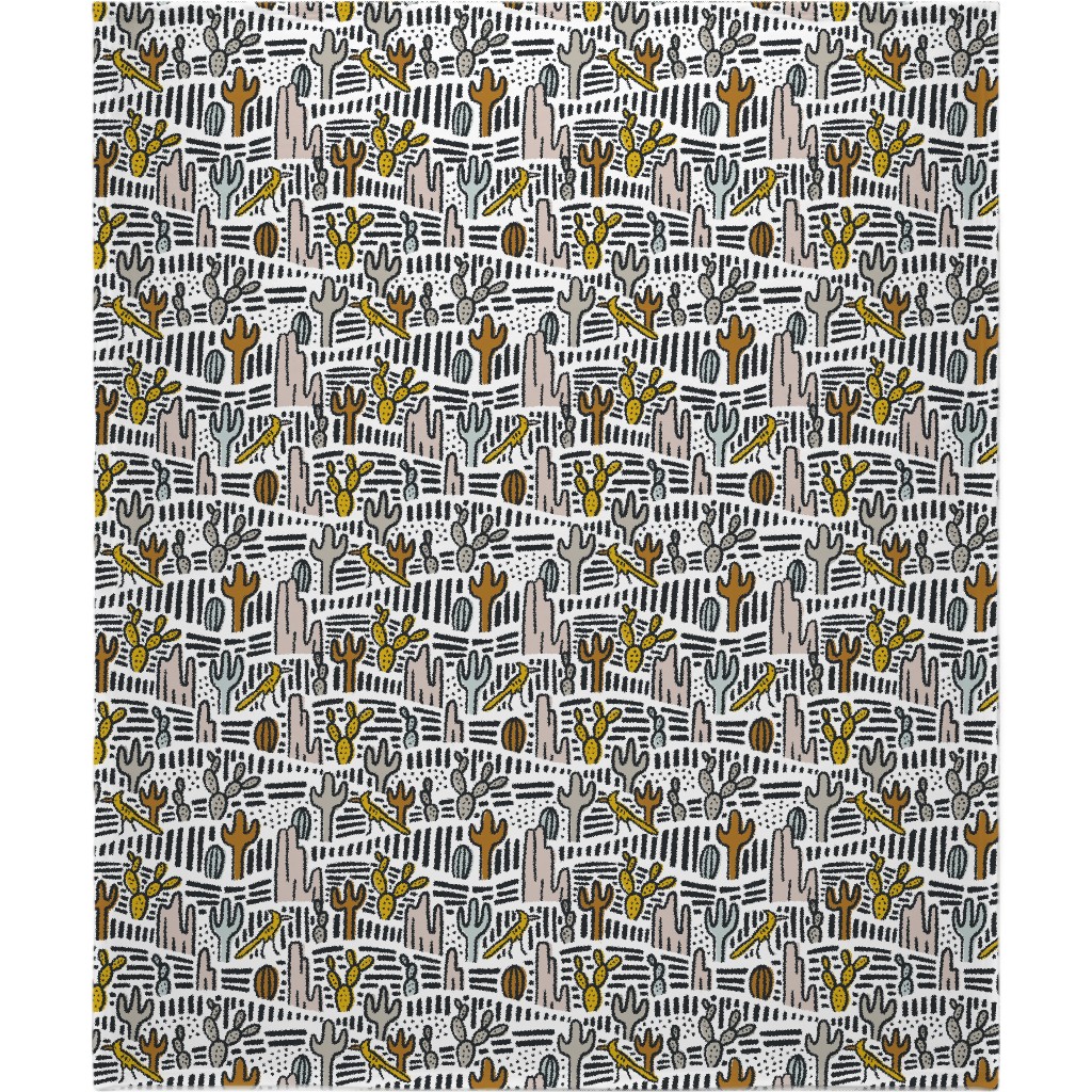 Wiley - Light Blanket, Fleece, 50x60, Multicolor