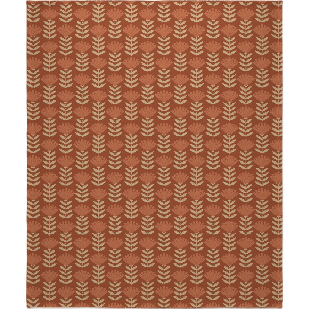 Gloria Blanket, Fleece, 50x60, Red