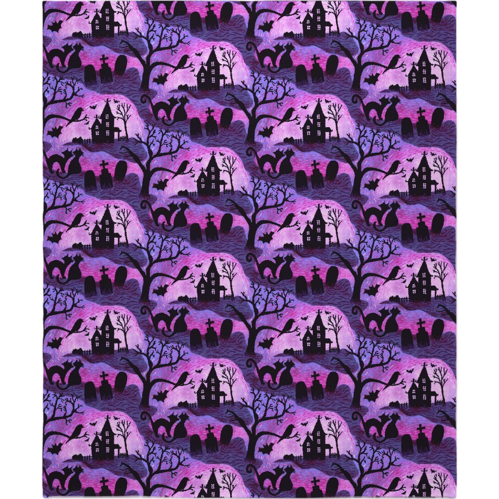 Fleece Halloween Blankets