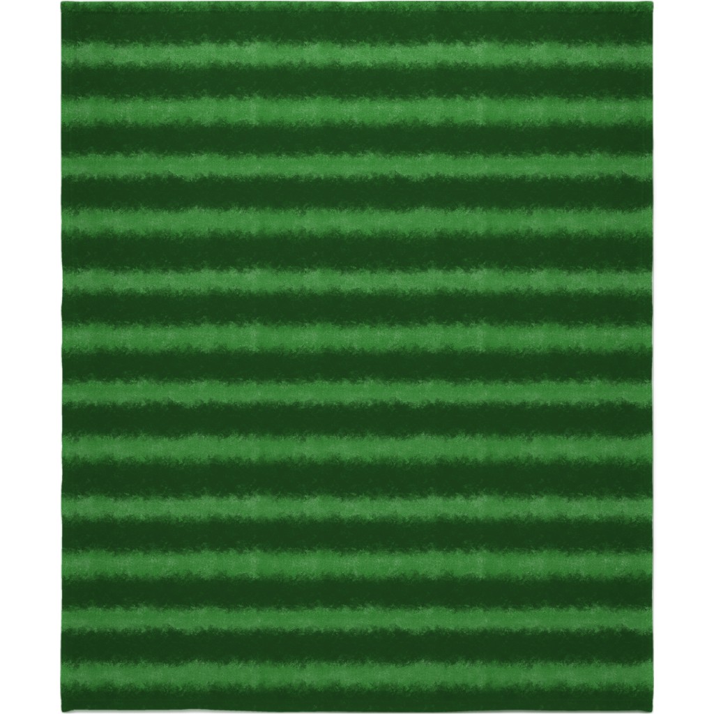 Watermelon Skin - Green Blanket, Fleece, 50x60, Green, Classic Green