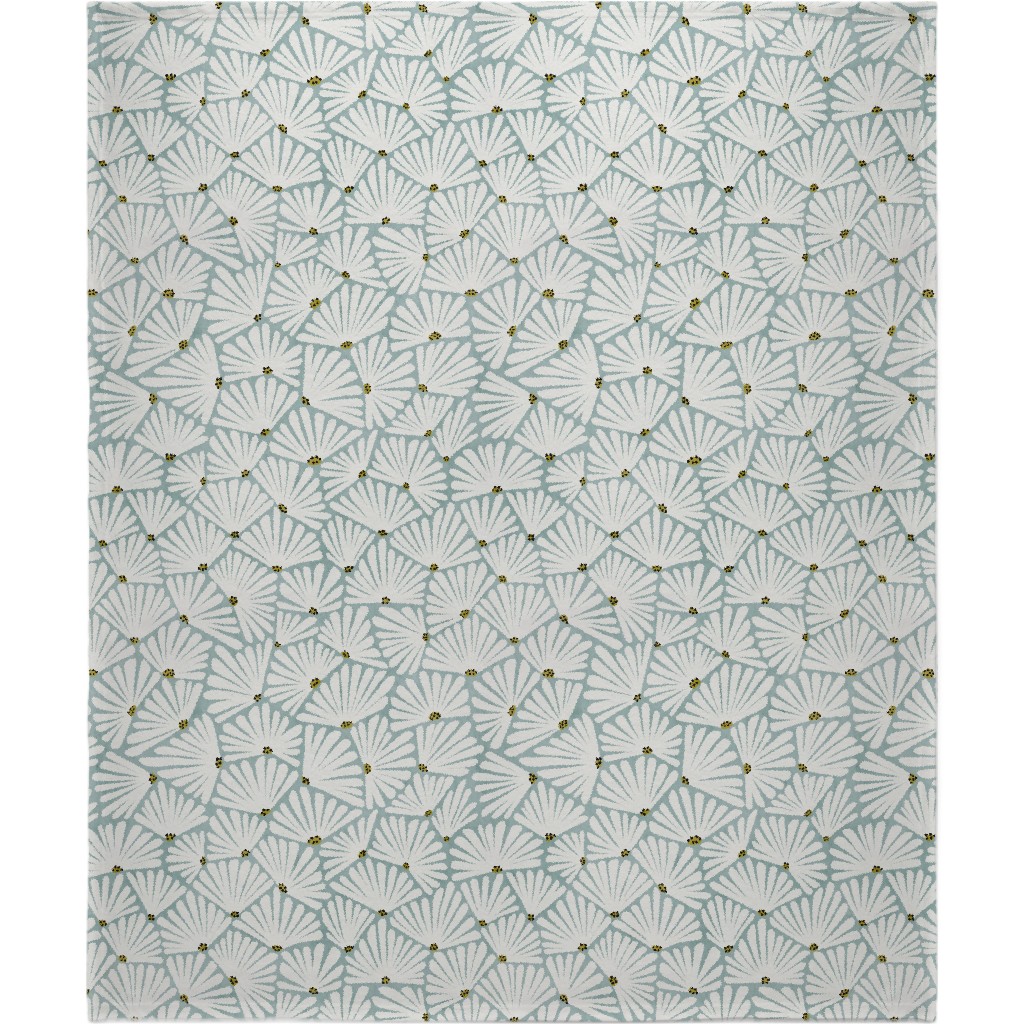 Solie Blanket, Fleece, 50x60, Blue, Smoke