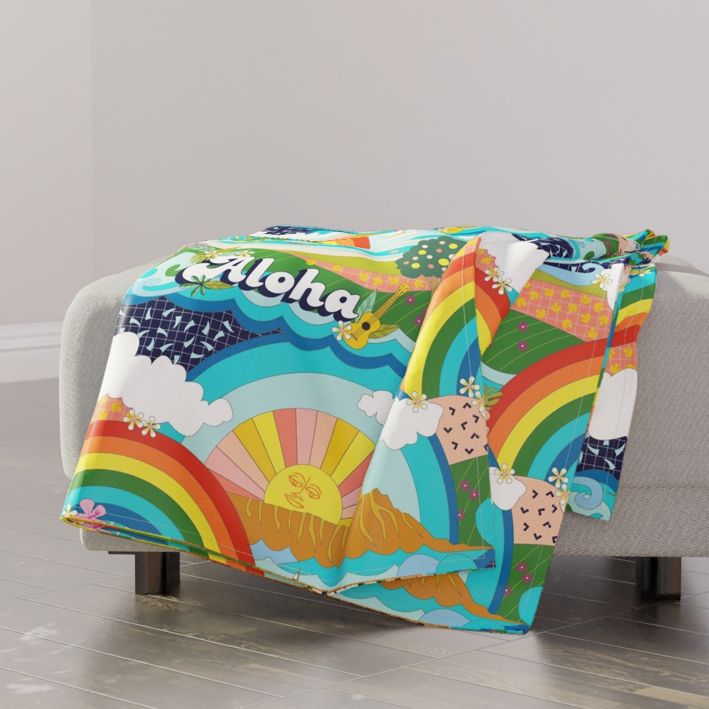 Aloha, Anuenue! Multi Blanket Shutterfly