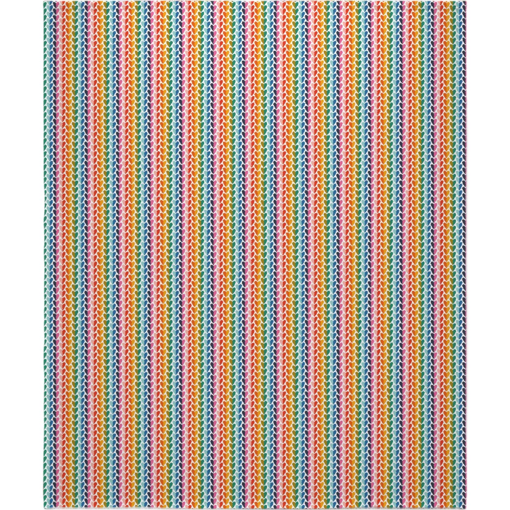 Rainbow of Love - Multi Blanket, Fleece, 50x60, Multicolor