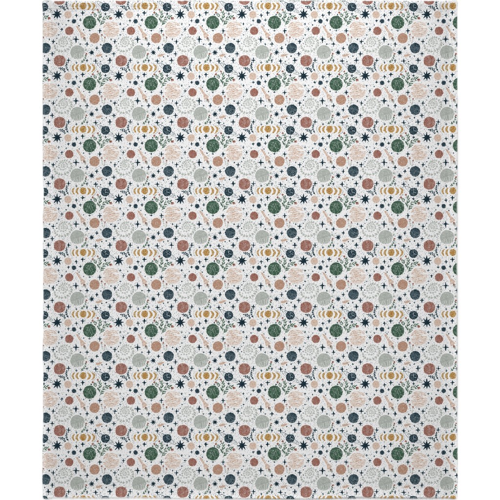 All Life Is Stardust - Multicolor Blanket, Fleece, 50x60, Multicolor