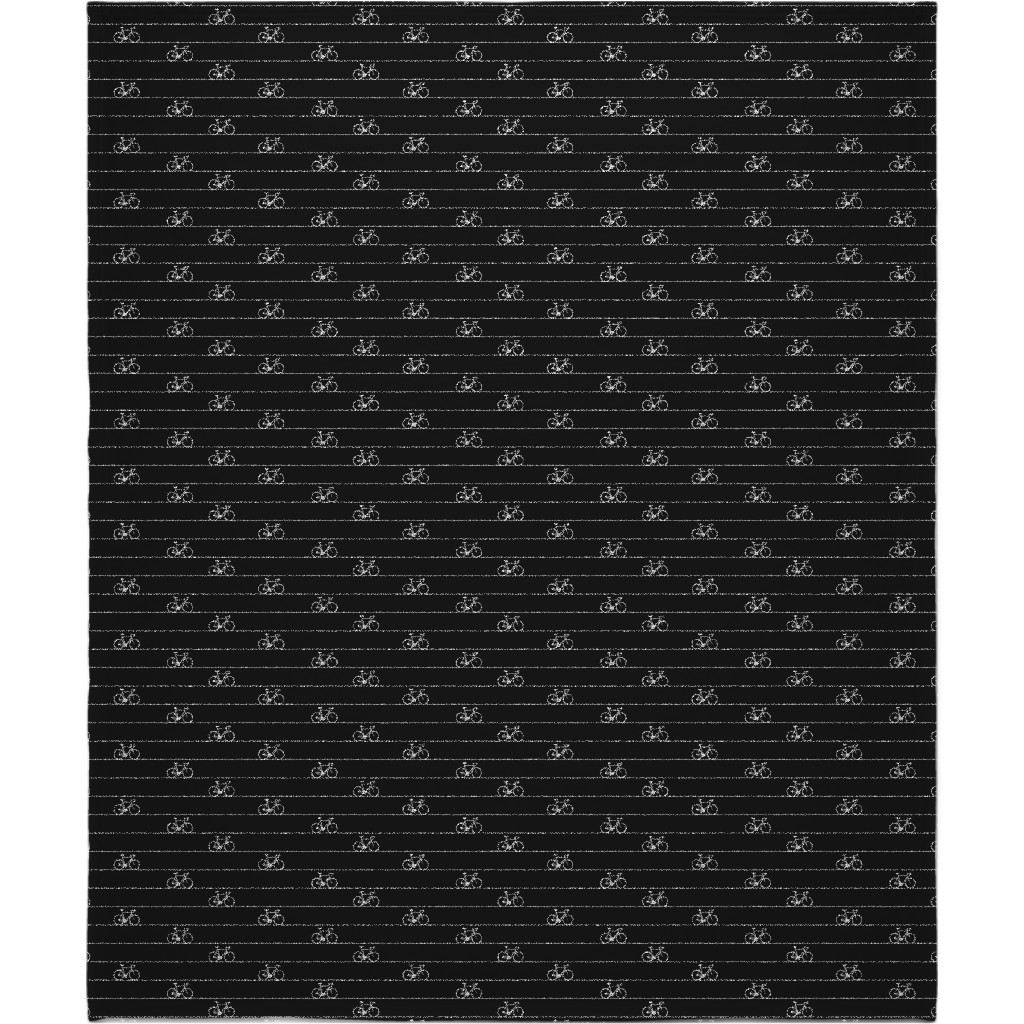 Biking Blanket, Fleece, 50x60, Black, Black