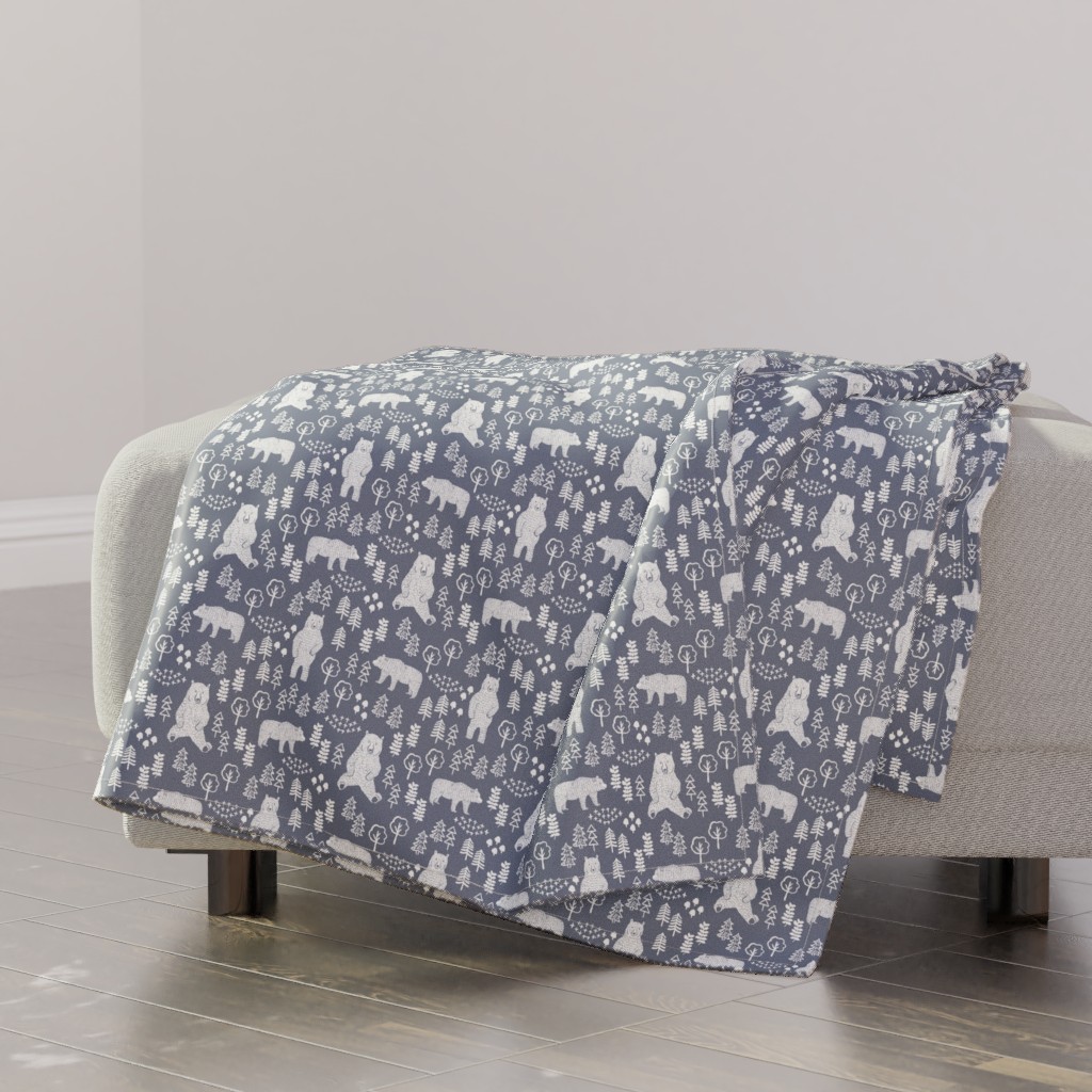 Woodland Bear Blanket Shutterfly